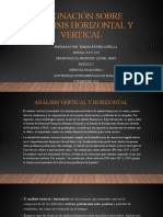 Analisis Vertical y Horizontal