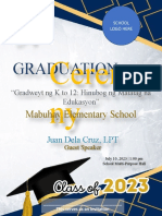 Graduation Programme Blue