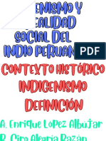 Indigenismo y La Realidad Social Del Indio Peruano