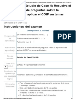 Examen - (APEB2-15%) Estudio de Caso 1 - Resuelva El Planteamiento de Preguntas Sobre La Importancia de Aplicar El COIP en Temas Ambientales