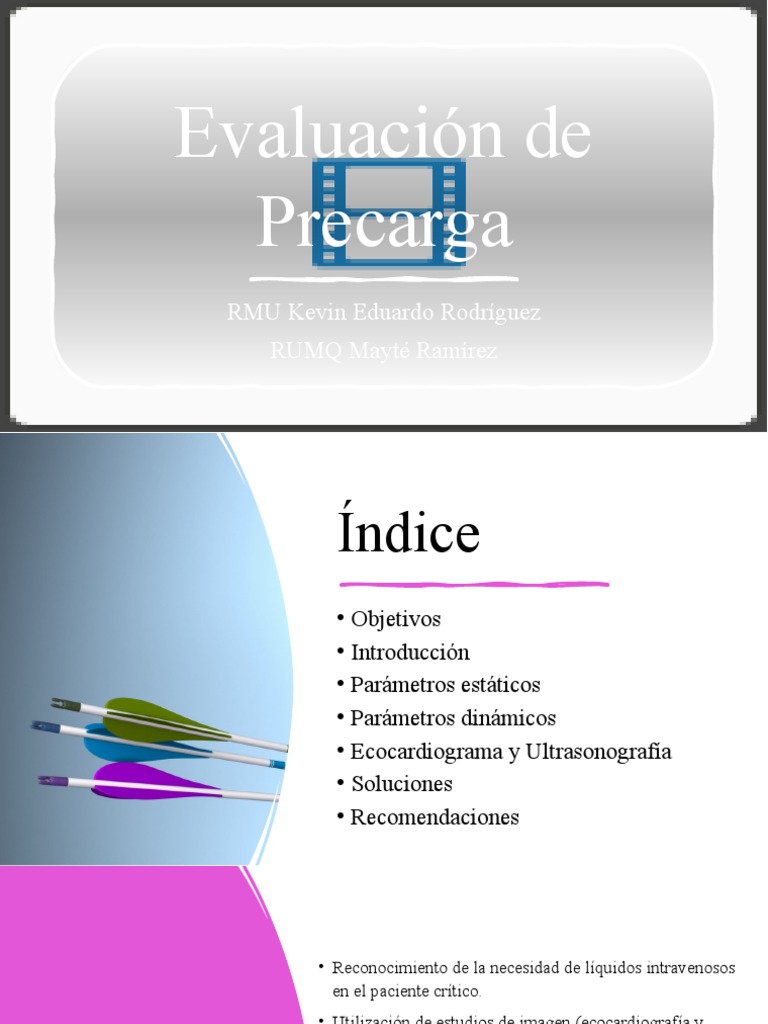 Evaluación de Precarga, PVC y Lactato PDF Septicemia Medicina
