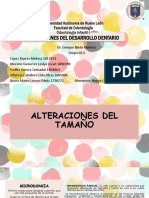 CLASE INFANTIL Alteraciones Del Desarrollo Dentario