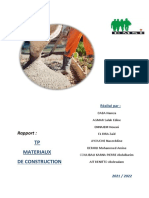 Rapport Materiaux de Construction F