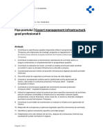 Fisa Post - Expert Management Infrastructura - Grad II 1 1