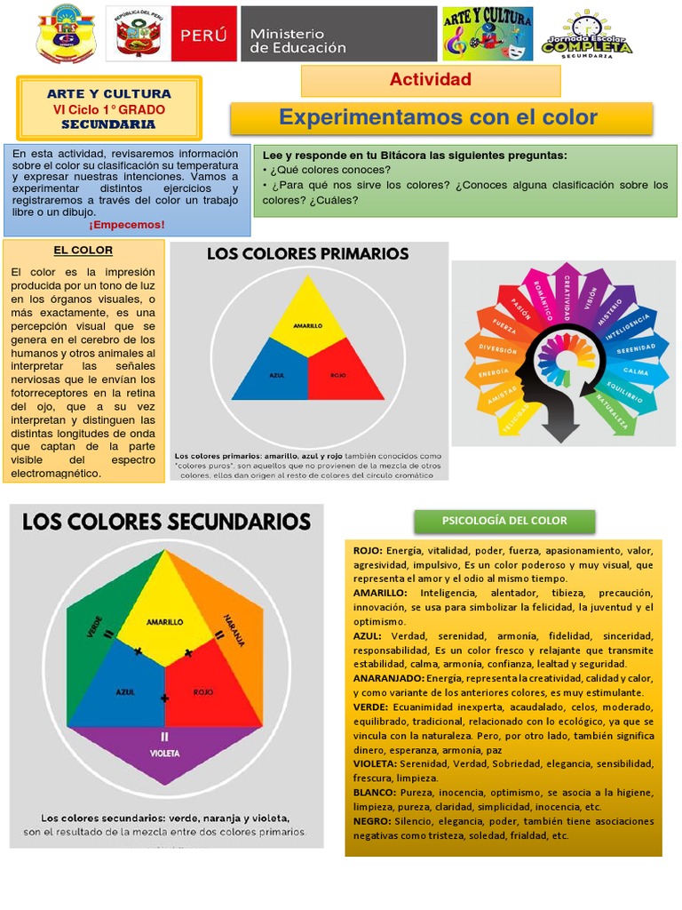 El color (1) | PDF | Color | Percepción visual