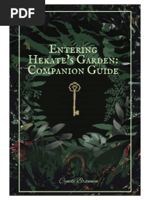 Entering Hekate's Garden Companion Guide Cyndi