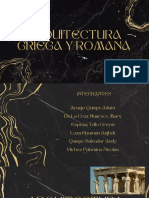 Arquitectura Griega y Romana