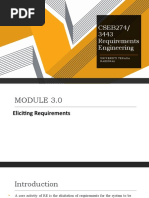 Chapter 3 - Eliciting Requiremnets