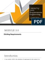 Chapter 3 - Eliciting Requiremnets