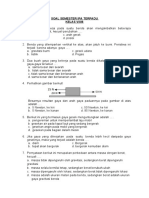 Soal Semester Ipa KLS Viii