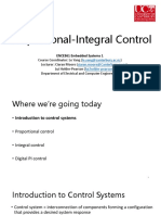 2023 - Lecture - 16-17 - Introduction To PI Control