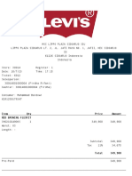 Levi's Receipt 2023-07-10 171624105