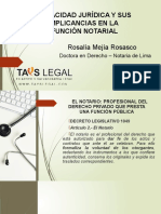 Capacidad jurídica y su implicancia en la función notarial