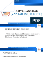 Surveilans HAIs ISK, VAP, IAD. PLEBITIS - HIPPII - 2022