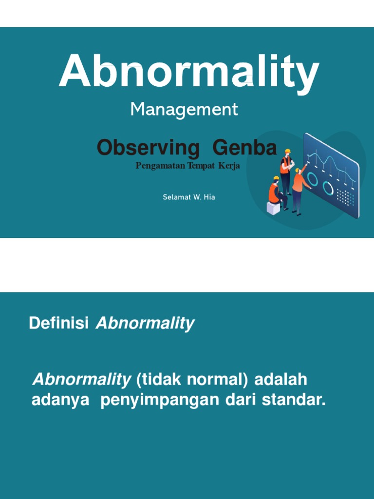 Abnormality management pdf