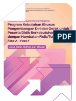 CP Mapel Program Kebutuhan Khusus Pengembangan Diri Dan Gerak