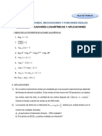 Práctica 06 - Ecuaciones Logarítmicas