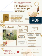 Estudio de Diatomeas en Asfixia Mecánica Por Sumersion