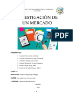 Investigación de Un Mercado