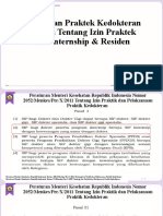 Jelaskan Praktek Kedokteran Hukum Tentang Izin Praktek Dari Internship & Residen