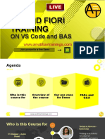 UI5 and Fiori Training