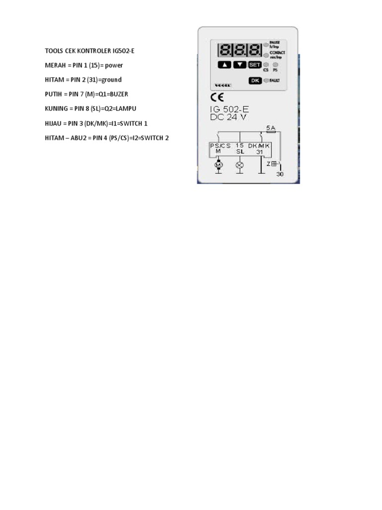 Tools cek kontroler ig502 pdf