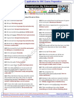 IDIOMS (One Liner) SSC CGL 2022 T-1 - RBE