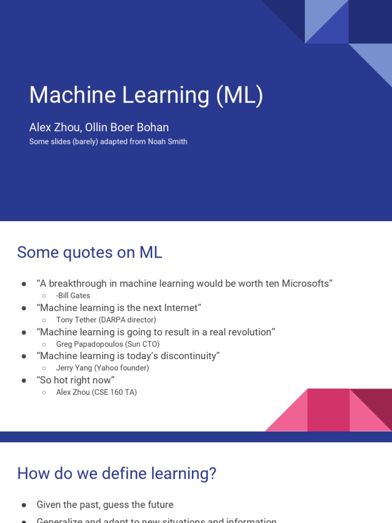Machine Learning | PDF | Artificial Neural Network | Machine Learning