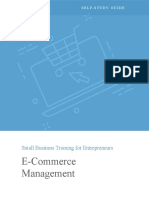 E Commerce - Self Study Guide