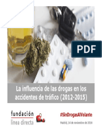 Influencia de Las Drogas en Los Accidentes de Tráfico