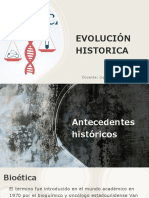 Evolución Historica Bioetica