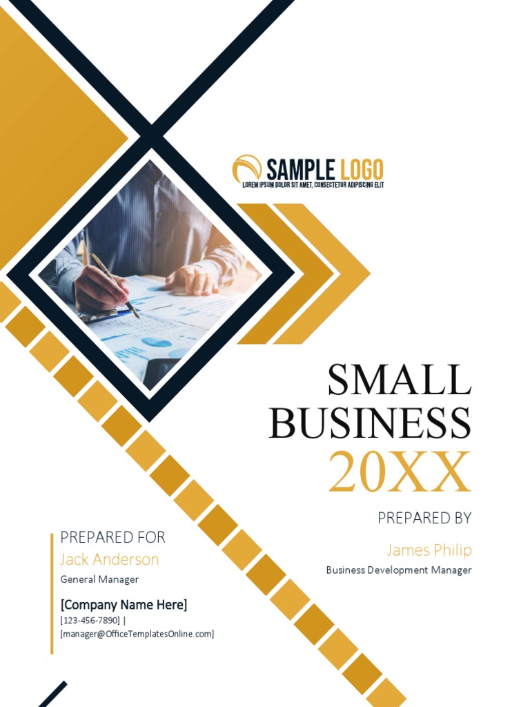 Small Business Plan Template | PDF | Tullii
