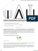 Unión Astronómica Internacional - Wikiwand