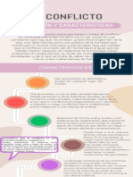 Infografía Metodología Design Thinking Fases Colorido Pasteles