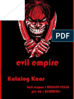 Katalog Kaos Evil Empire