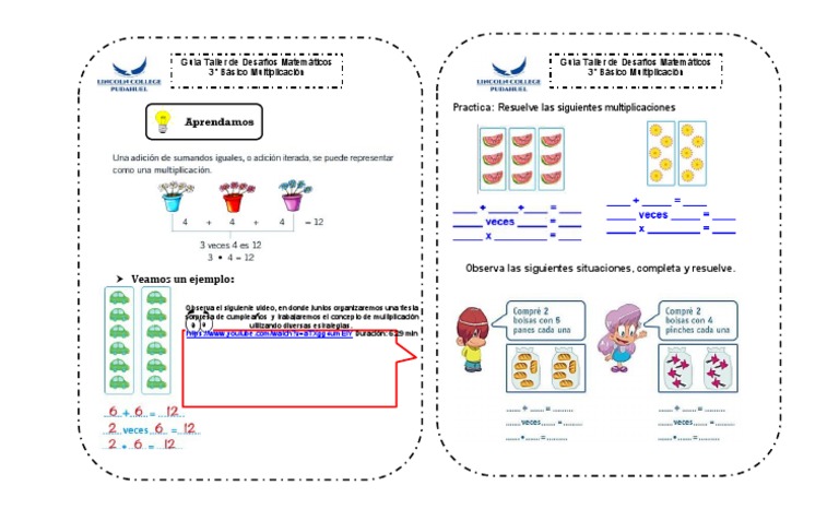 Taller 3° | PDF | Métodos y materiales de enseñanza