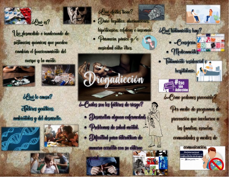 Nuevo Infografia Sobre La Drogadiccion | PDF