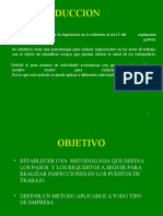 Metodologia para Efectuar Inspecciones