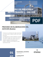 Proceso de Elaboración de Azucar