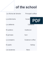 Parts of The School La Oficina Del Director Principal