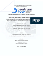 Planeamiento Estratégico de La Empresa Polybags Perú S.R.L. - AYASTA