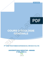 Ecologie G 2