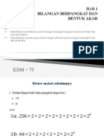 BAB 1.3 Operasi Pembagian, Pangkat Nol Dan Negatif Pada Bilangan Berpangkat