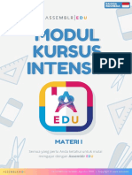 Modul Intensif Course Materi 1