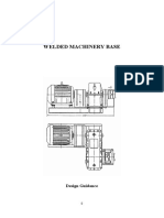PDF1 L Welded Machinery Base