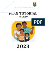 Plan de Tutoria Ciclo Vii 2023