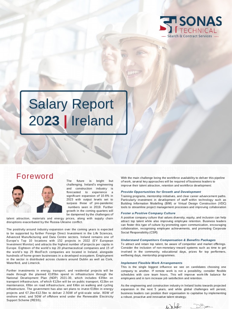 Salary Report 2023 Pdf Corporate Social Responsibility Employment