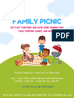 FVCDC Family Picnic Flyer 2023