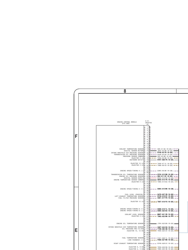 Wiring Diagrams and Sensor Pinouts | PDF | Fuel Injection | Throttle