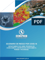 Escenario de Riesgo Por Covid 19 para Las Ciudades de La Merced Perene y Bajo Pichanaqui Provincia Chanchamayo y Departamento Junin